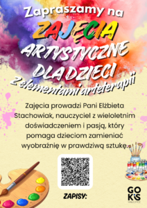 Read more about the article ZAJĘCIA ARTYSTYCZNE W GOKiS MALCZYCE 🎨