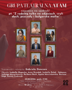Read more about the article TEATR ATAM W GOKIS MALCZYCE: CZWARTA PREMIERA GRUPY! 🎭