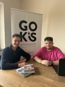 Read more about the article Ostatnio mieliśmy przyjemność gościć wyjątkową osobę – Daniel Kocuj  ✨