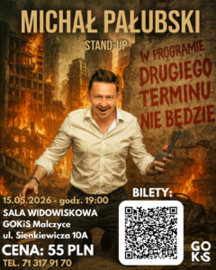 Read more about the article 🎤 MICHAŁ PAŁUBSKI W MALCZYCACH! 🎤