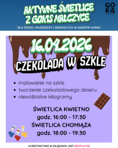 Read more about the article CZEKOLADA W SZKLE – SŁODKA KREATYWNOŚĆ JUŻ JUTRO! 🍫