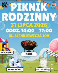 Read more about the article ☀️ CZAS NA KOLEJNY PIKNIK RODZINNY! SERDECZNIE ZAPRASZAMY! ☀️