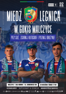 Read more about the article ⚽ Miedź Legnica W GOKiS MALCZYCE!