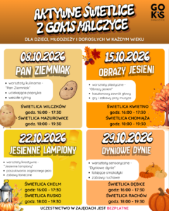 Read more about the article AKTYWNE ŚWIETLICE Z GOKiS Malczyce WRACAJĄ! 🍂